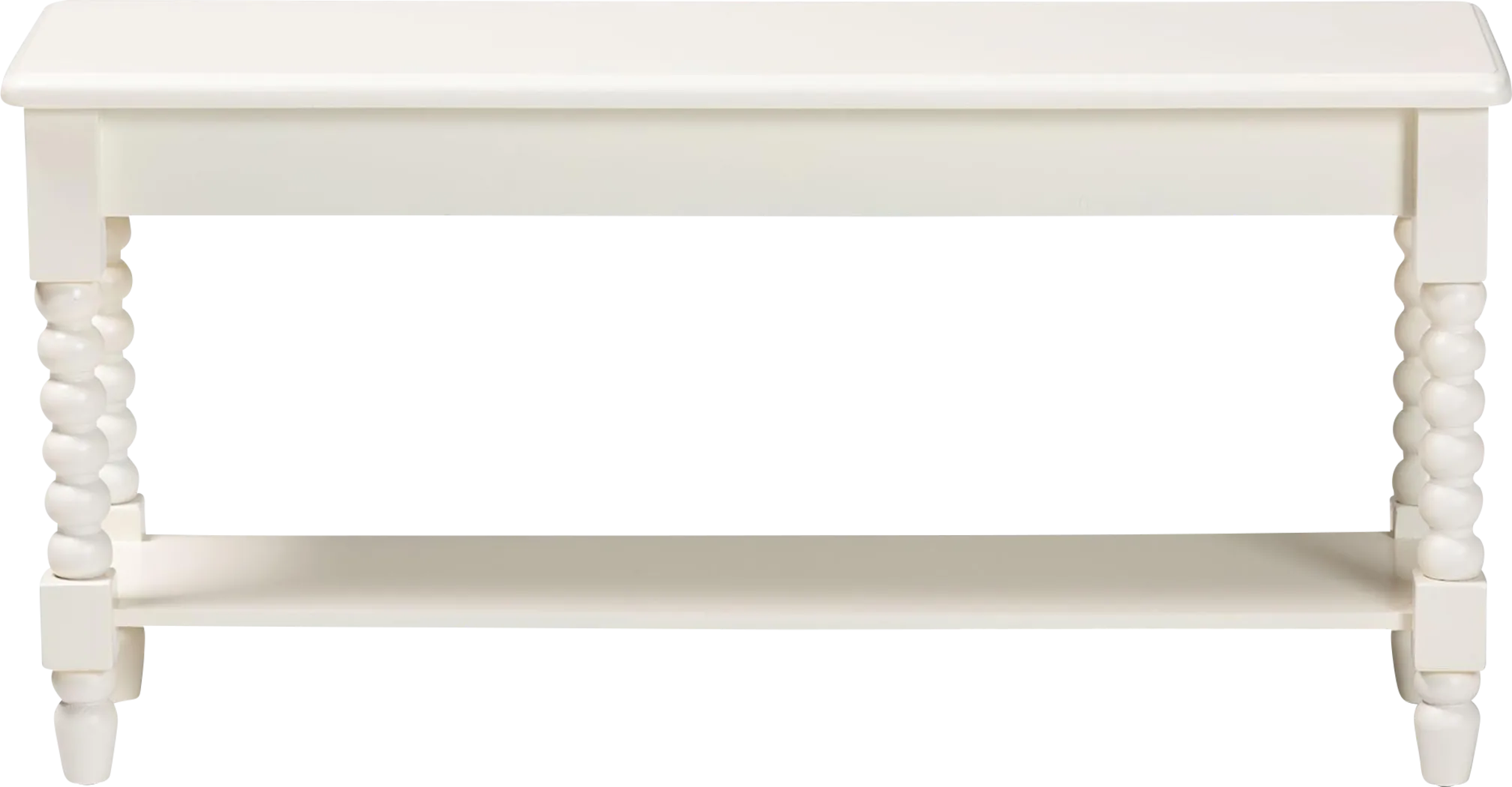 Toluru White Accent Bench - Thumbnail - Image 4