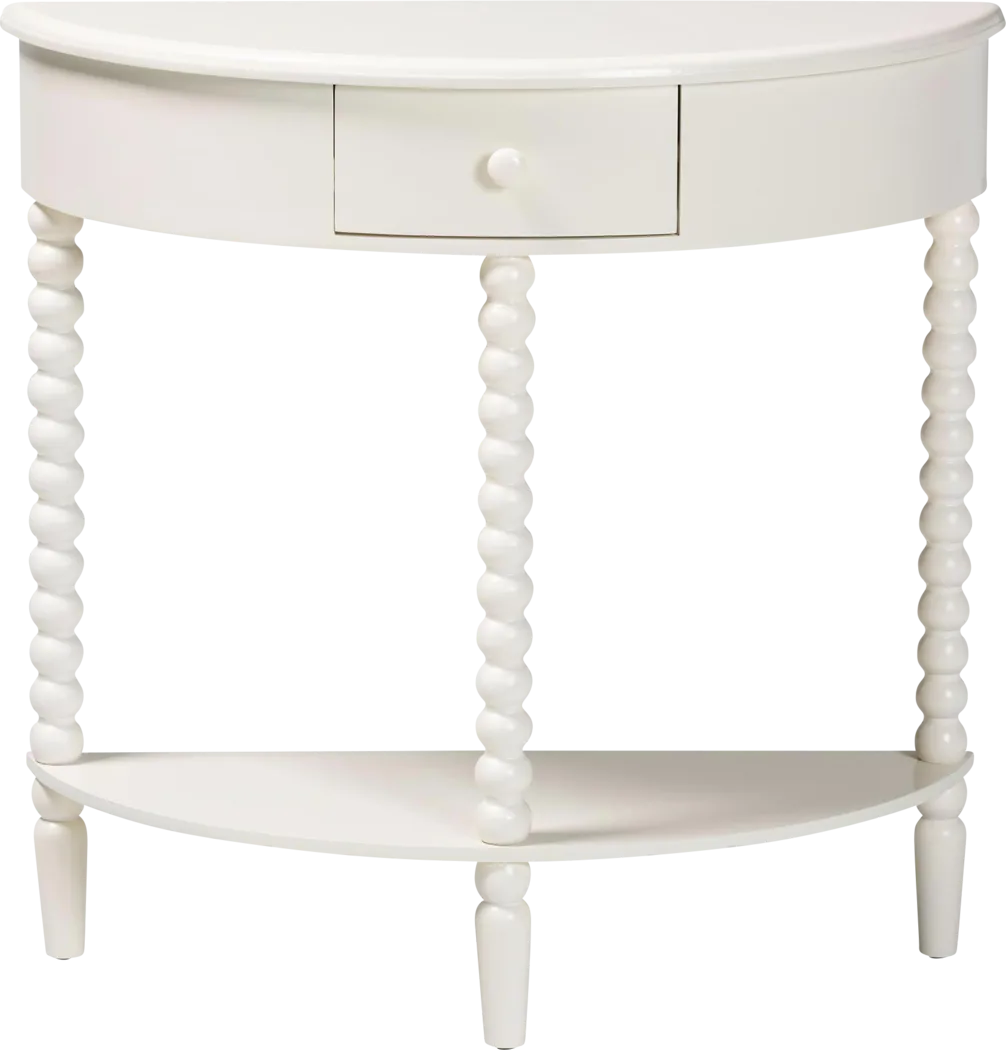 Toluru White Console Table - Thumbnail - Image 4
