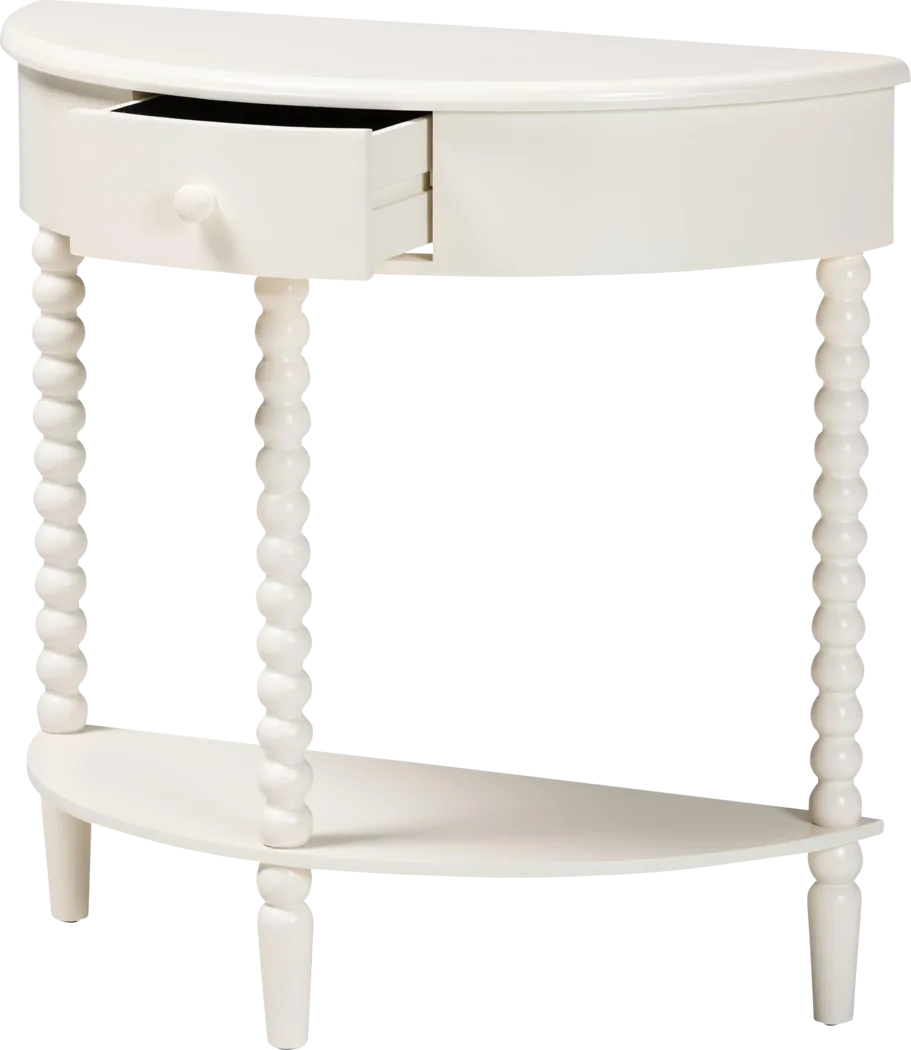 Toluru White Console Table - Thumbnail - Image 7