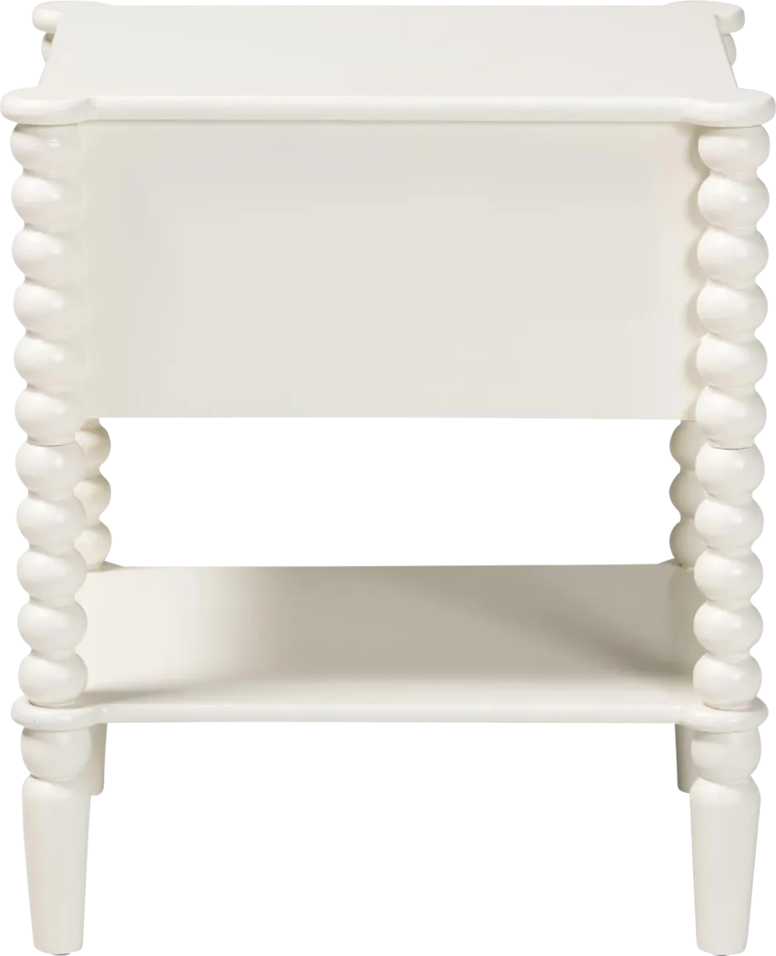 Toluru White Nightstand - Thumbnail - Image 5
