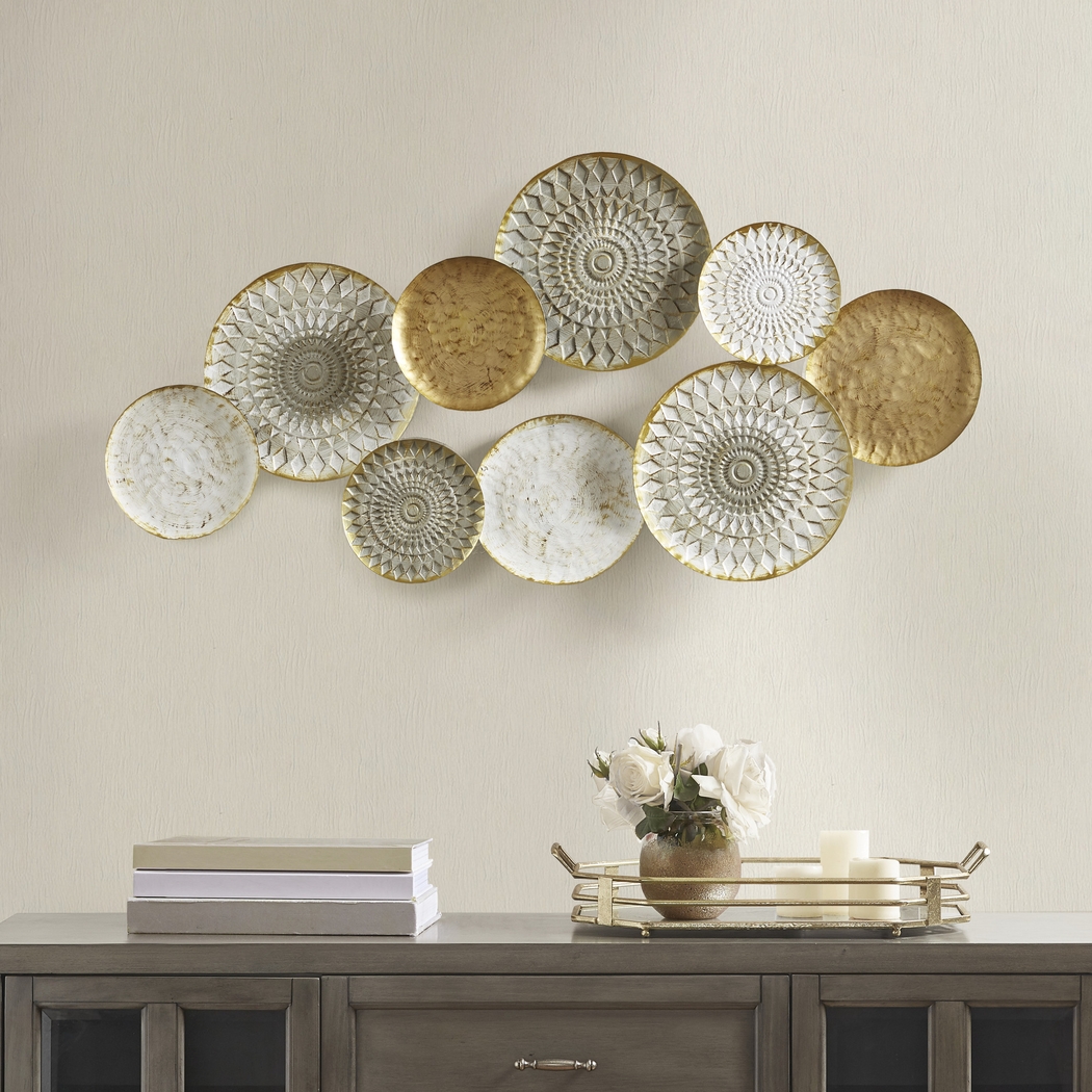 Tomanya Multi Metal Plates Wall Decor - Thumbnail - Image 6