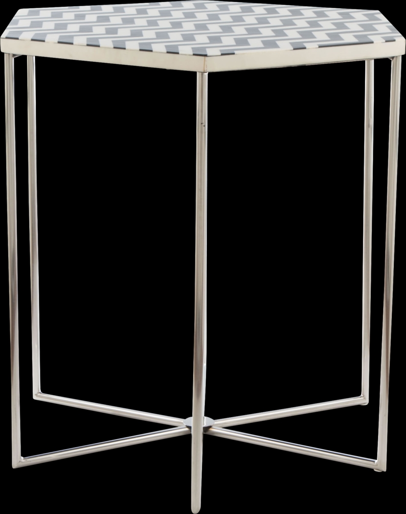 Tomkin Black Accent Table - Thumbnail - Image 2