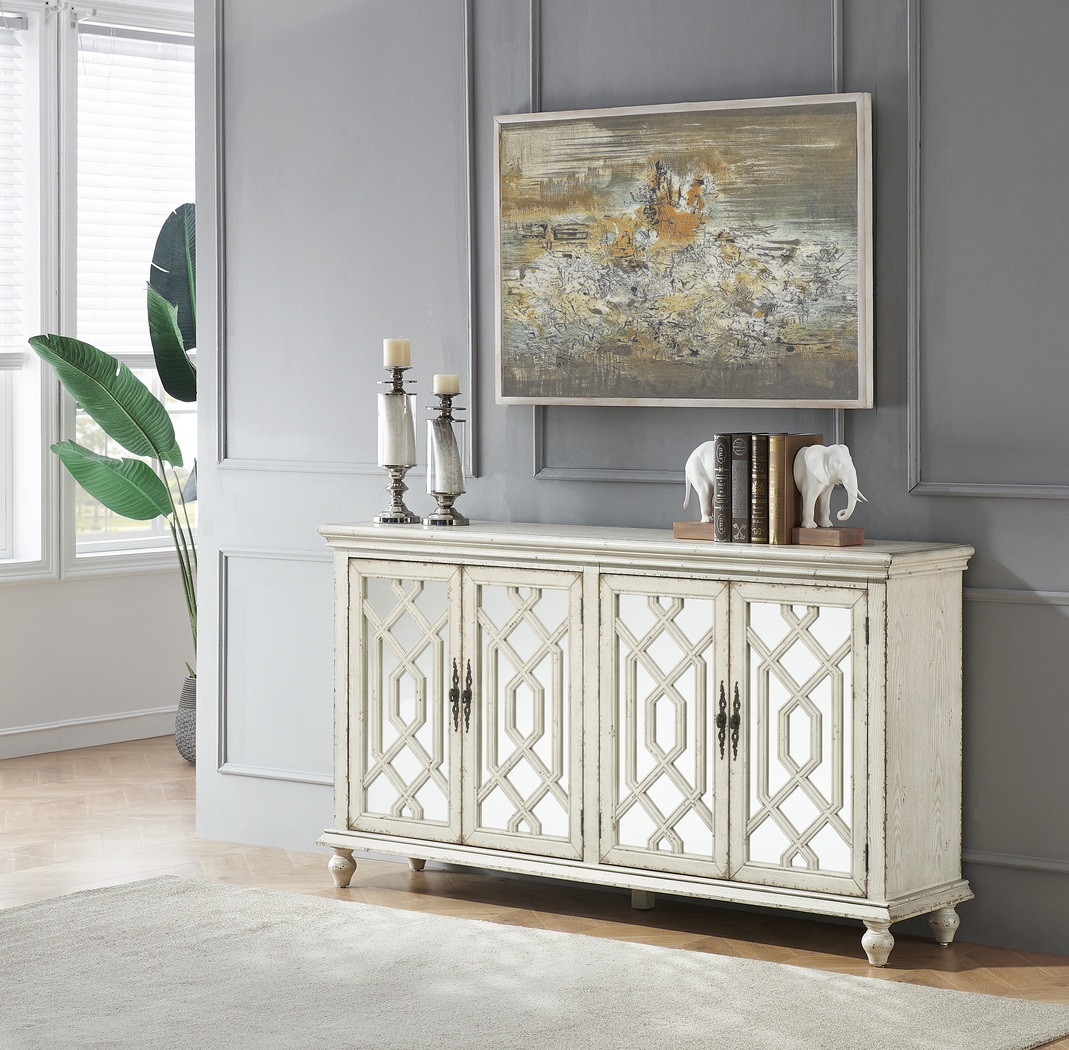 Tomlyn White Credenza - Thumbnail - Image 2