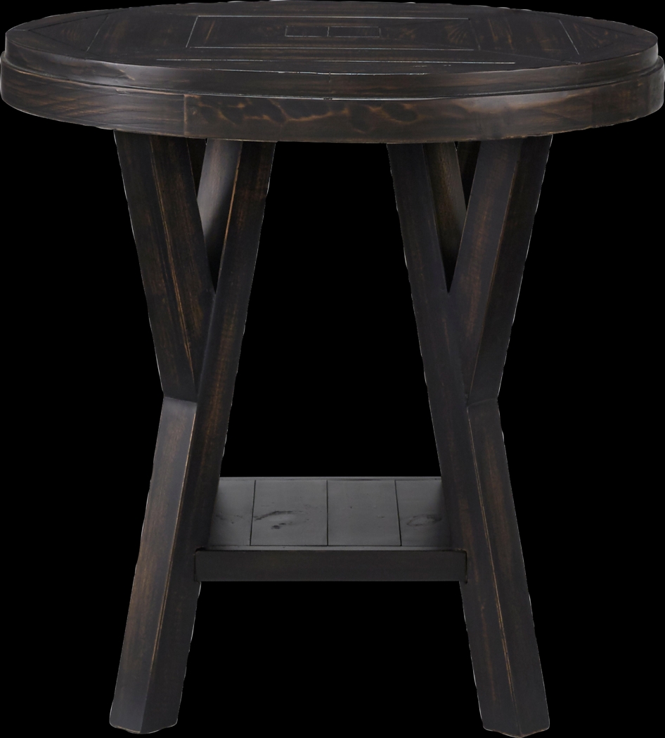 Tommye Black End Table - Thumbnail - Image 2
