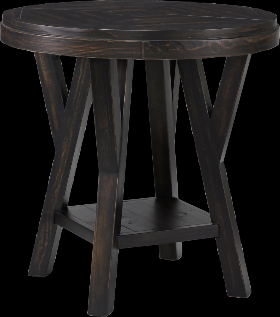 Tommye Black End Table - Thumbnail - Image 1