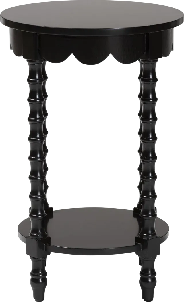 Tomnu Balck Nightstand - Thumbnail - Image 5