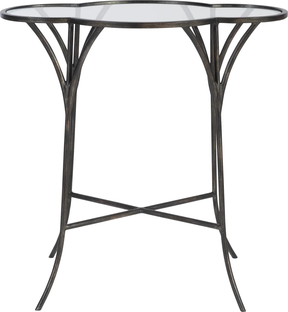 Tomotley Black Accent Table - Thumbnail - Image 1