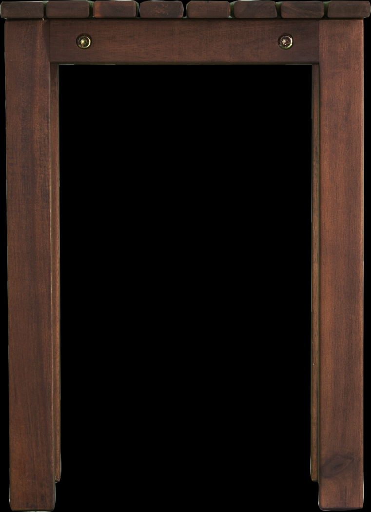 Toncrey Natural Outdoor Dining Stool, Set of 2 - Thumbnail - Image 4