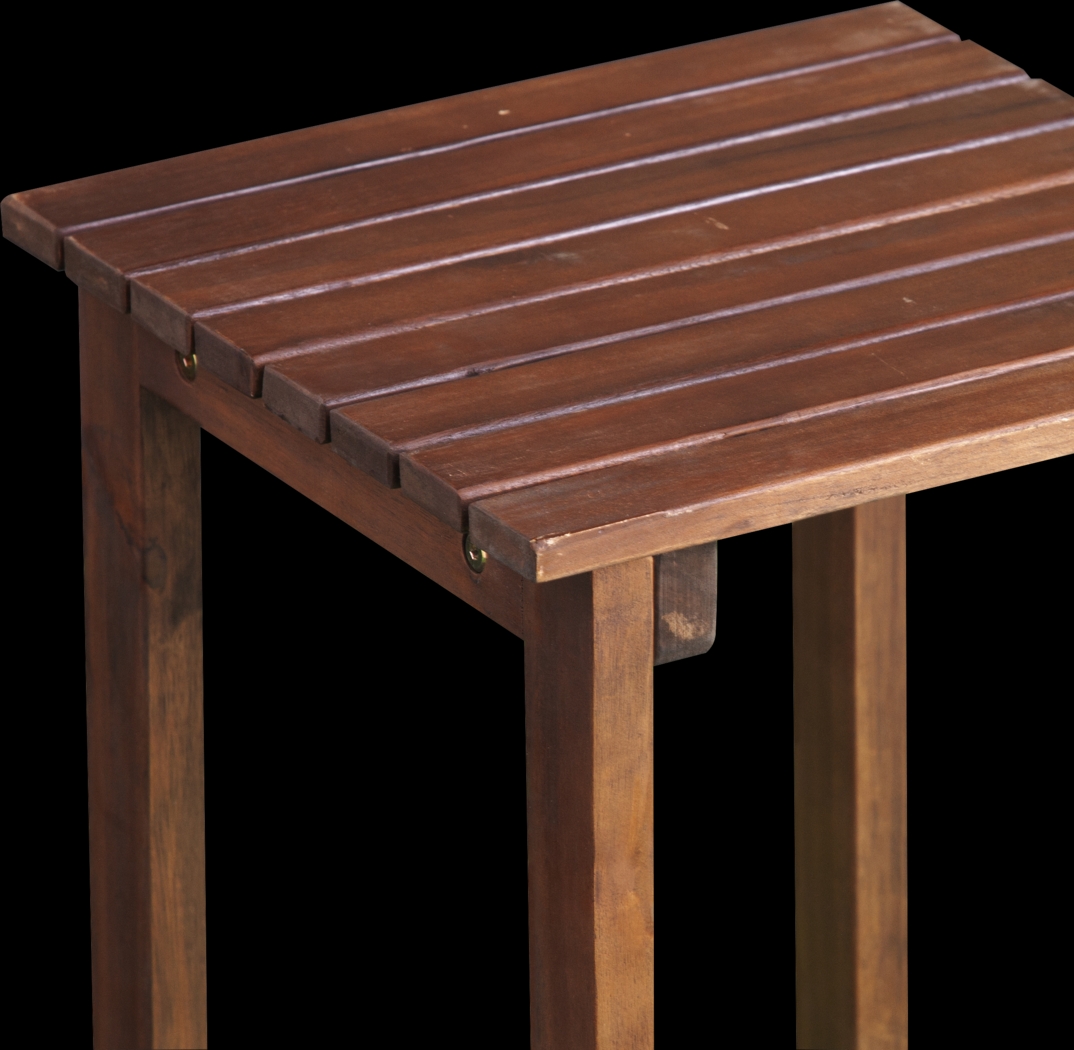 Toncrey Natural Outdoor Dining Stool, Set of 2 - Thumbnail - Image 5