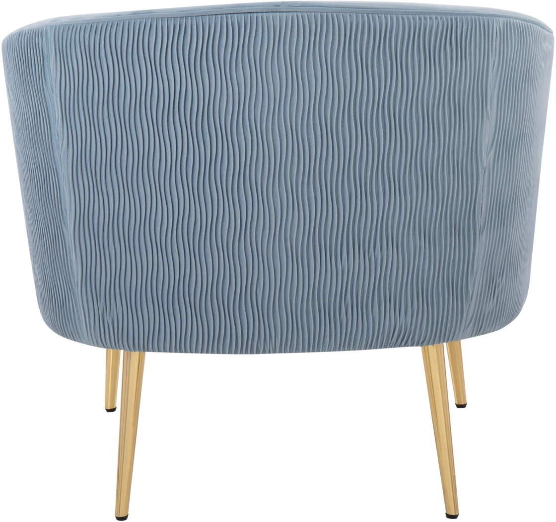 Tondee Blue Accent Chair - Thumbnail - Image 2