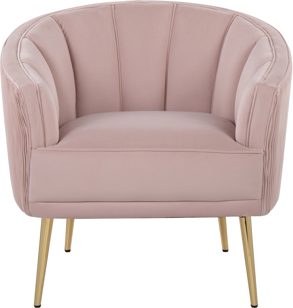 Tondee Pink Accent Chair - Thumbnail - Image 4