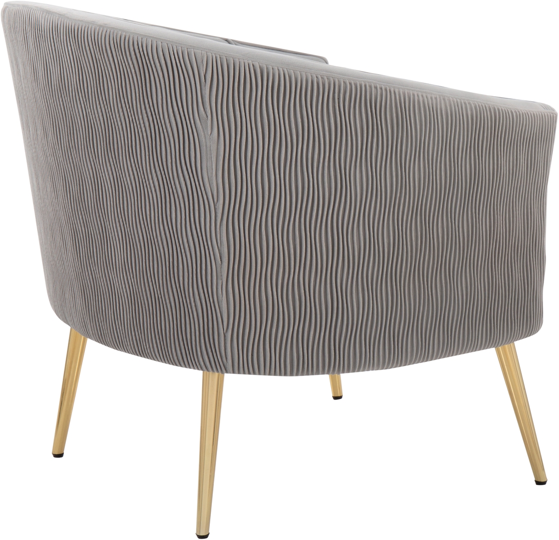 Tondee Silver Accent Chair - Thumbnail - Image 2