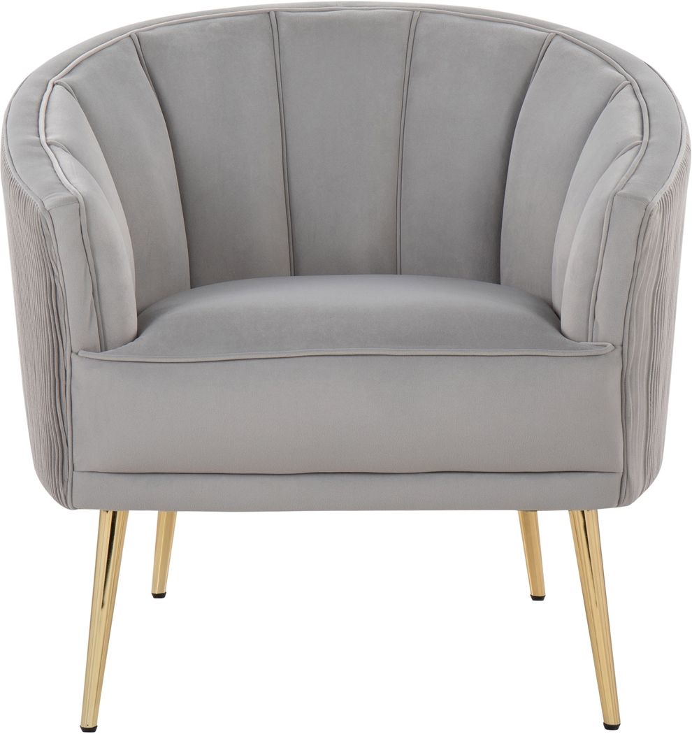 Tondee Silver Accent Chair - Thumbnail - Image 3