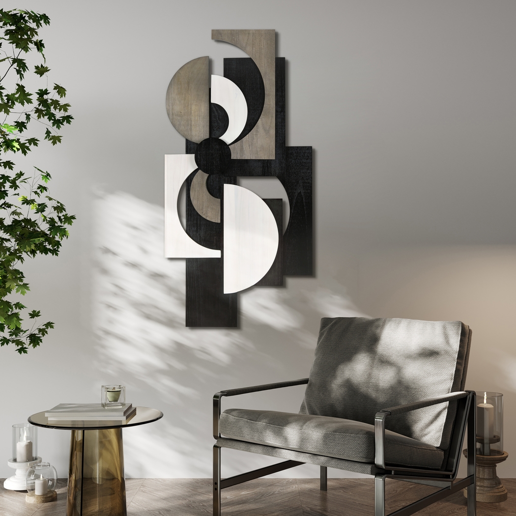 Tonore Black Wall Decor, Set of 2 - Thumbnail - Image 4