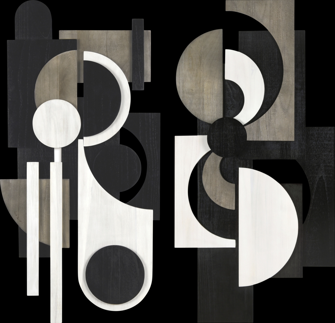 Tonore Black Wall Decor, Set of 2 - Thumbnail - Image 1