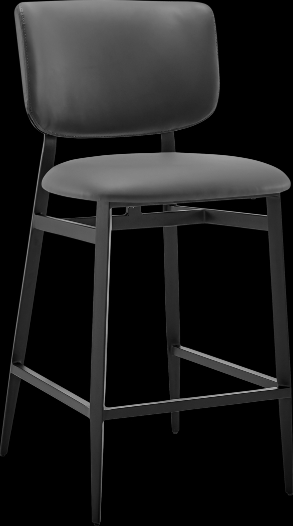 Toomerville Dark Gray Counter Stool - Thumbnail - Image 1