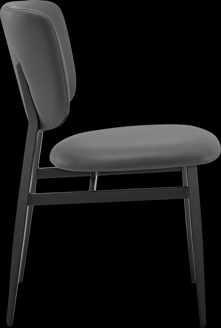 Toomerville Dark Gray Dining Chair - Thumbnail - Image 3