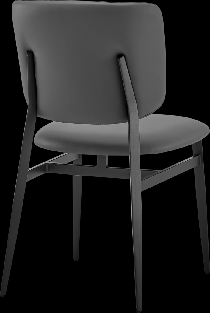 Toomerville Dark Gray Dining Chair - Thumbnail - Image 4