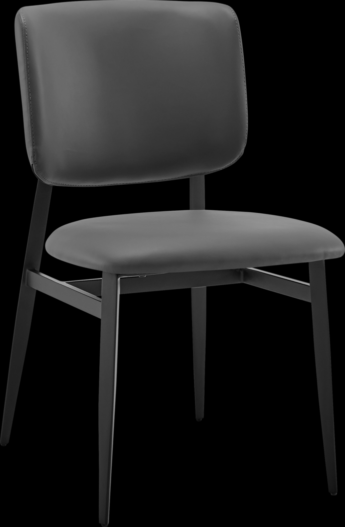 Toomerville Dark Gray Dining Chair - Thumbnail - Image 1
