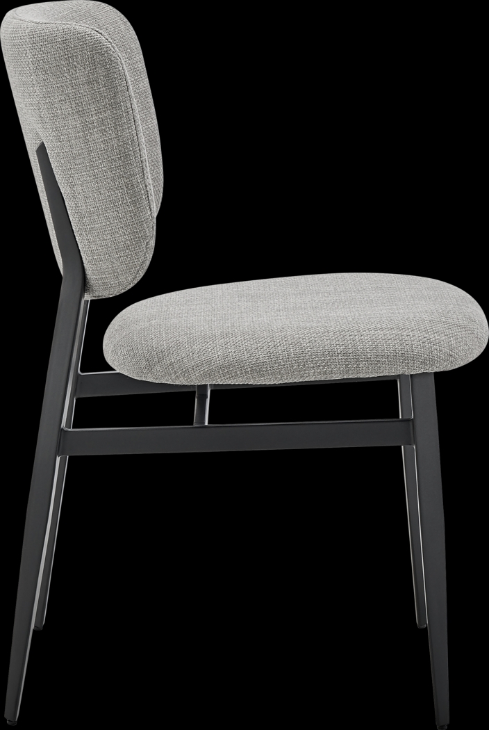 Toomerville Light Gray Dining Chair - Thumbnail - Image 3