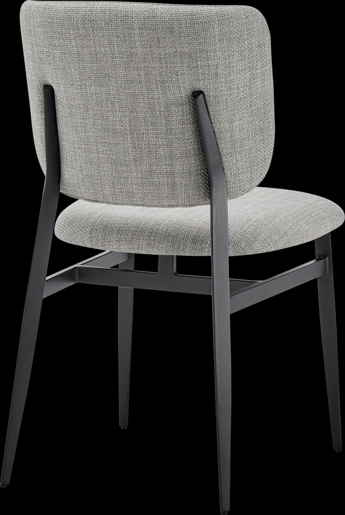 Toomerville Light Gray Dining Chair - Thumbnail - Image 4
