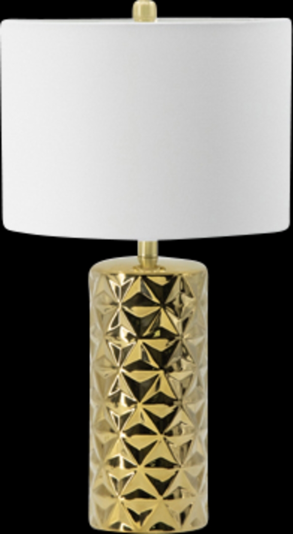 Topeka Court Gold Lamp - Thumbnail - Image 1