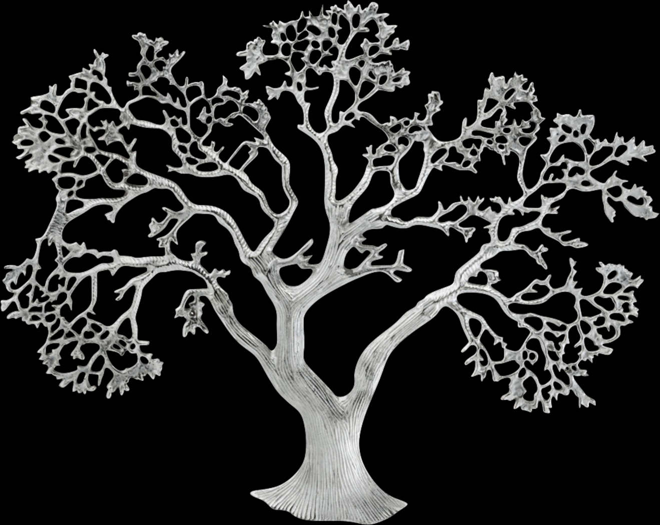 Toran Silver Wall Sculpture - Thumbnail - Image 1