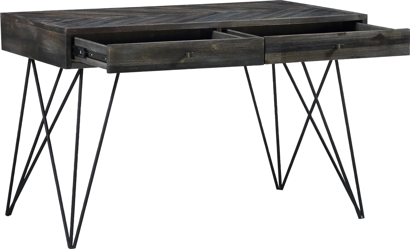 Torbay Brown Writing Desk - Thumbnail - Image 2