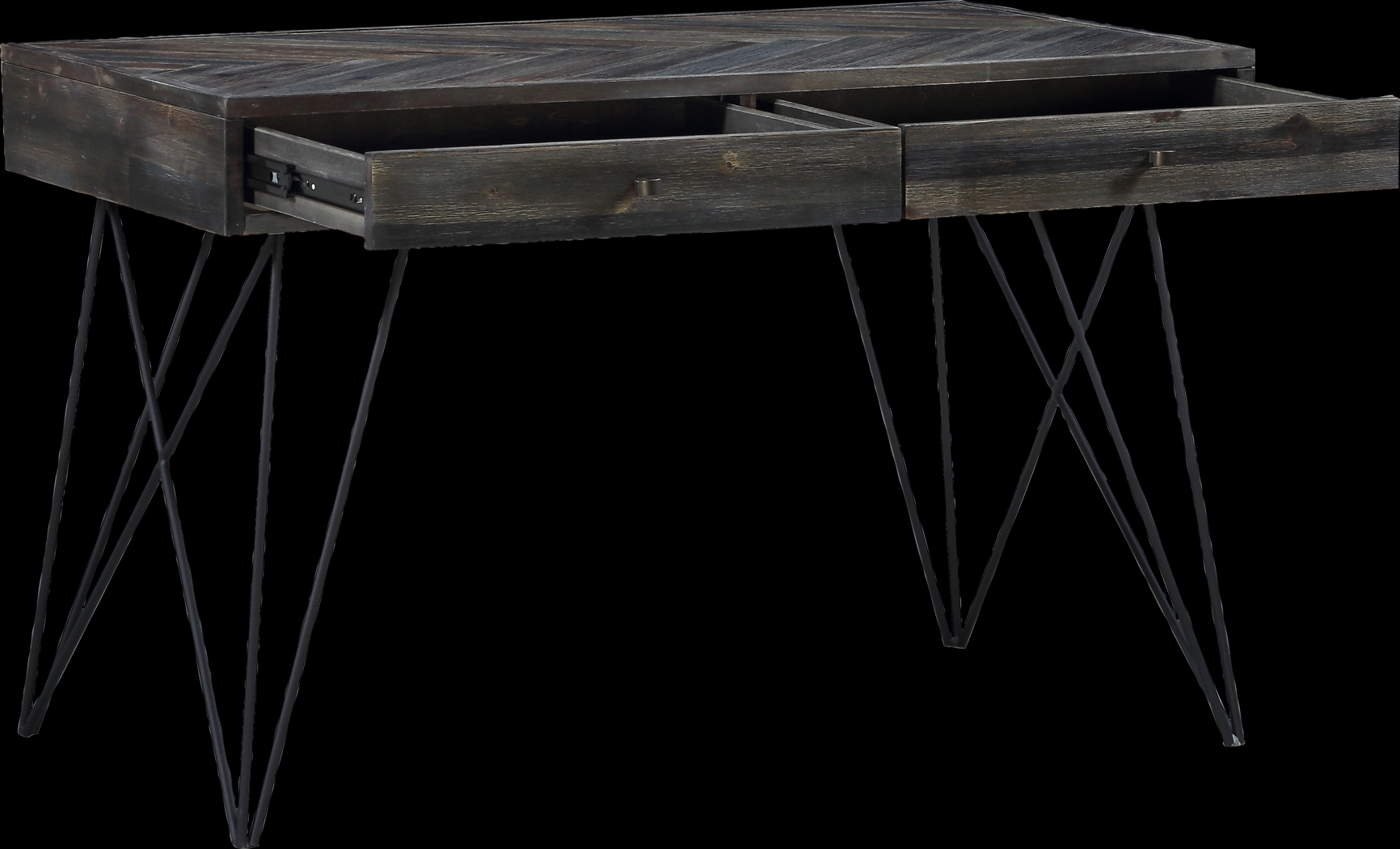 Torbay Brown Writing Desk - Thumbnail - Image 2