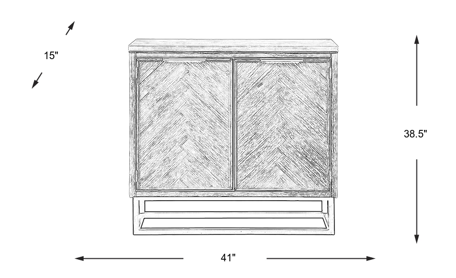 Dimension Image. Please refer to the Dimension Tab on this page for dimension details.