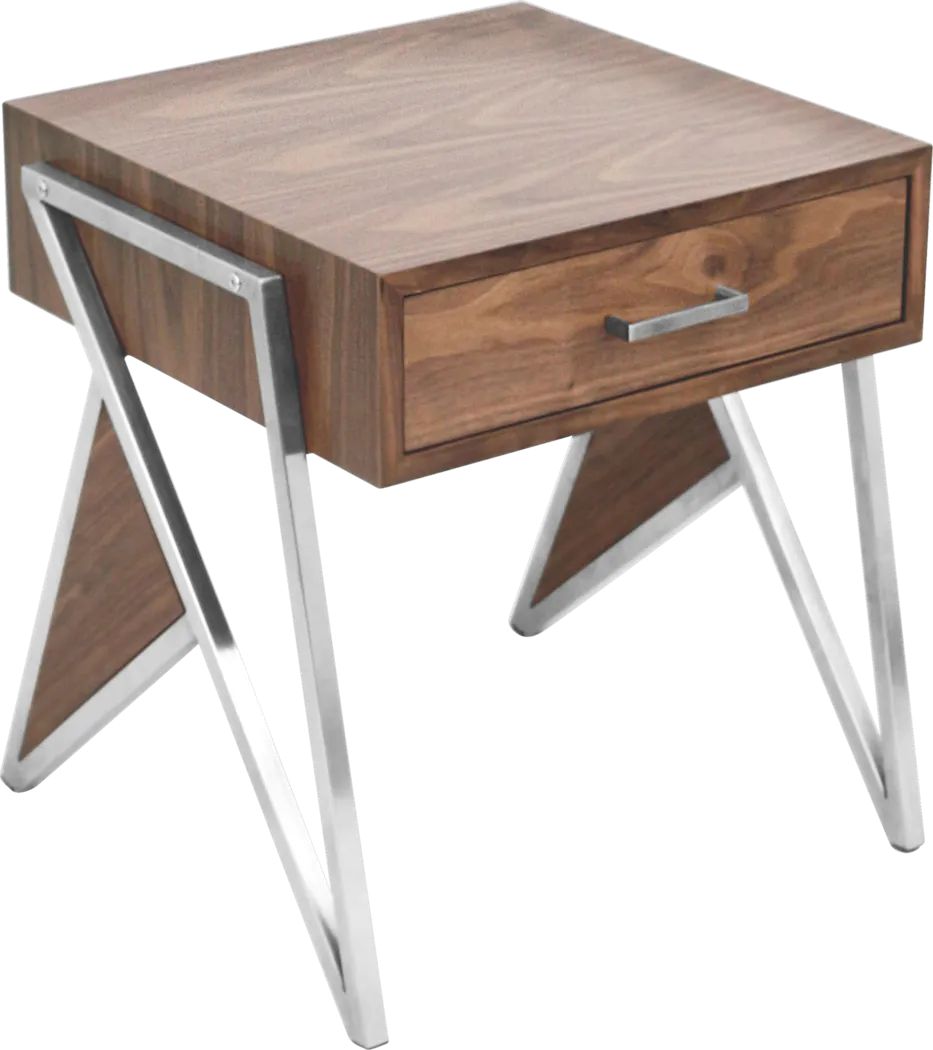 Torbenson Walnut End Table - Thumbnail - Image 1