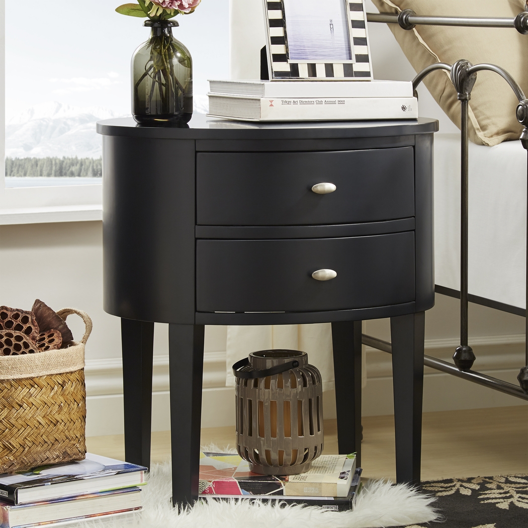 Torey Charcoal Accent Table - Thumbnail - Image 2