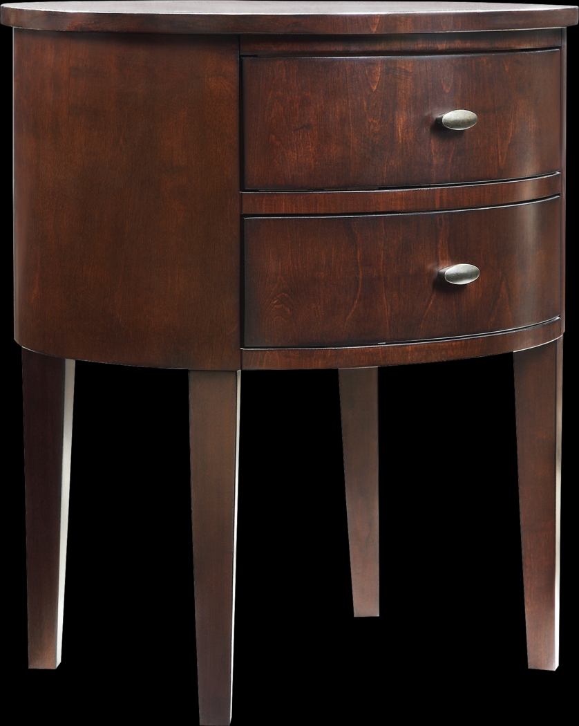 Torey Espresso Accent Table - Thumbnail - Image 1