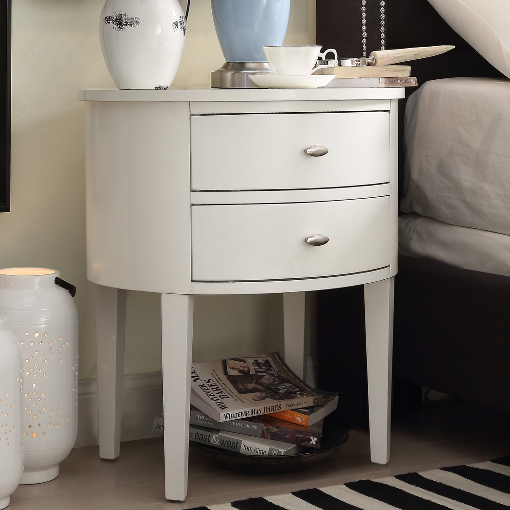 Torey White Accent Table - Thumbnail - Image 2