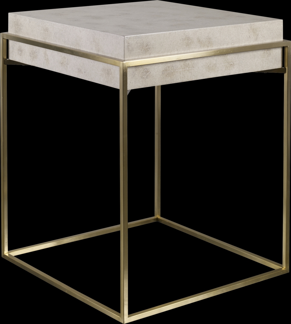 Torgerson Ivory Accent Table - Thumbnail - Image 1