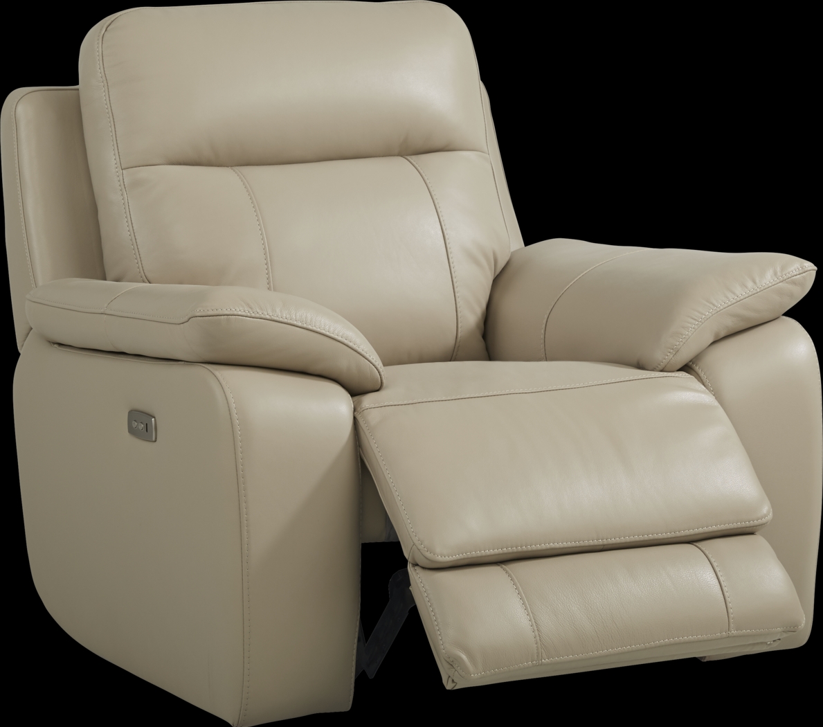 Torini Cream Leather 8 Pc Power Reclining Living Room - Thumbnail - Image 10