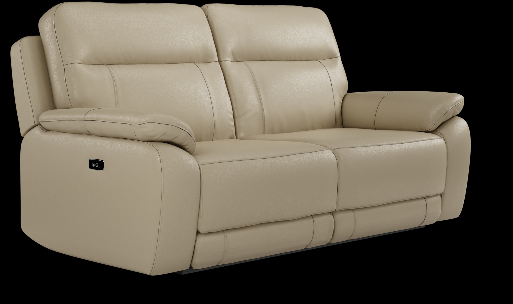 Torini Cream Leather 8 Pc Power Reclining Living Room - Thumbnail - Image 3