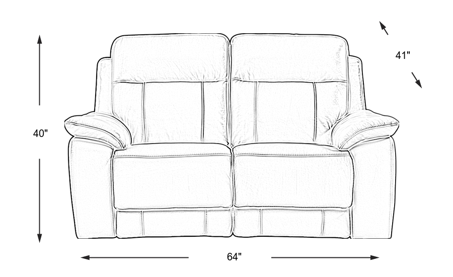 Dimension Image. Please refer to the Dimension Tab on this page for dimension details.