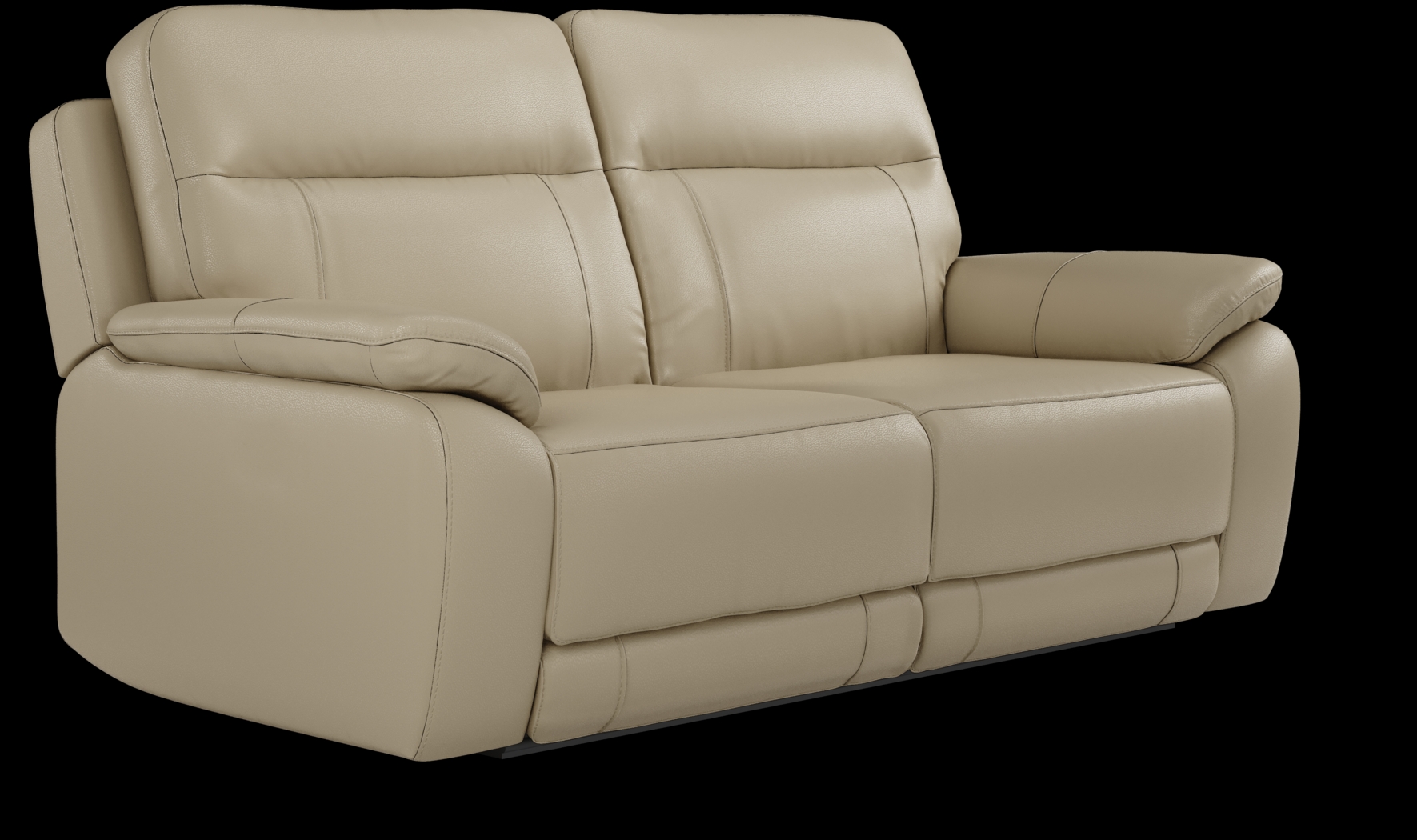 Torini Cream Leather 5 Pc Reclining Living Room - Thumbnail - Image 3