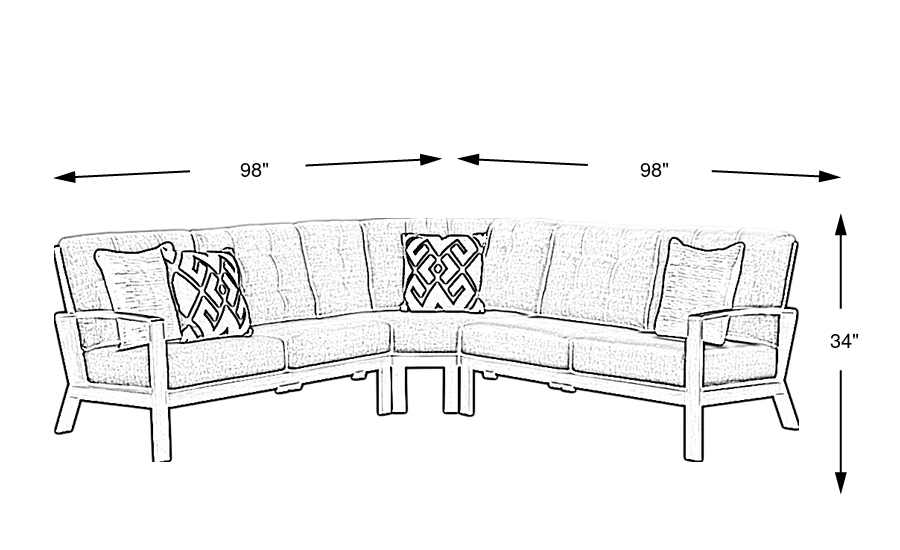 Dimension Image. Please refer to the Dimension Tab on this page for dimension details.