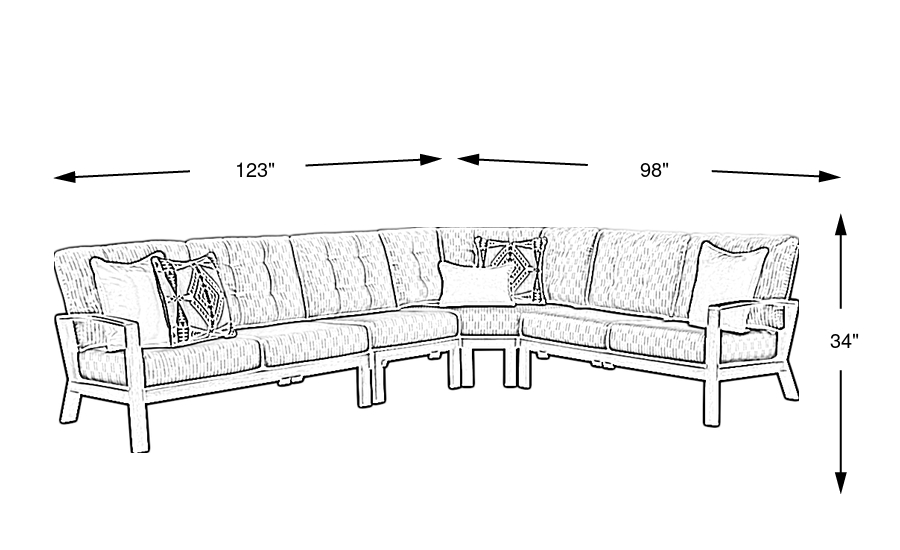 Dimension Image. Please refer to the Dimension Tab on this page for dimension details.