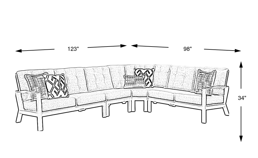 Dimension Image. Please refer to the Dimension Tab on this page for dimension details.