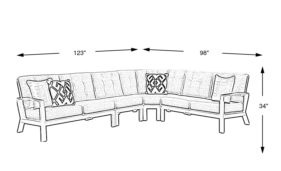 Dimension Image. Please refer to the Dimension Tab on this page for dimension details.