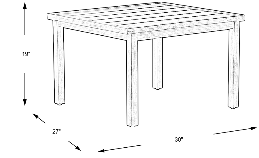 Dimension Image. Please refer to the Dimension Tab on this page for dimension details.