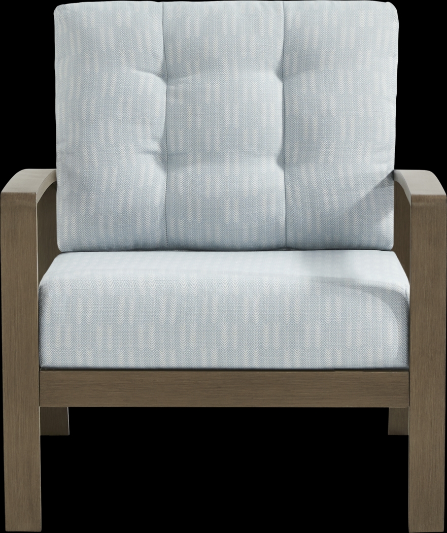 Torio Brown 5 Pc Outdoor Sofa Seating Set with Lake Cushions - Thumbnail - Image 6