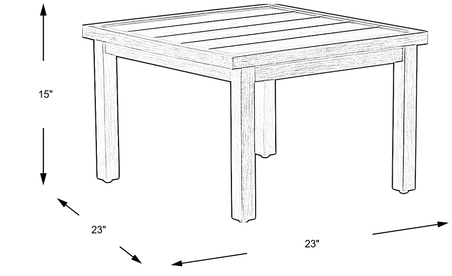 Dimension Image. Please refer to the Dimension Tab on this page for dimension details.