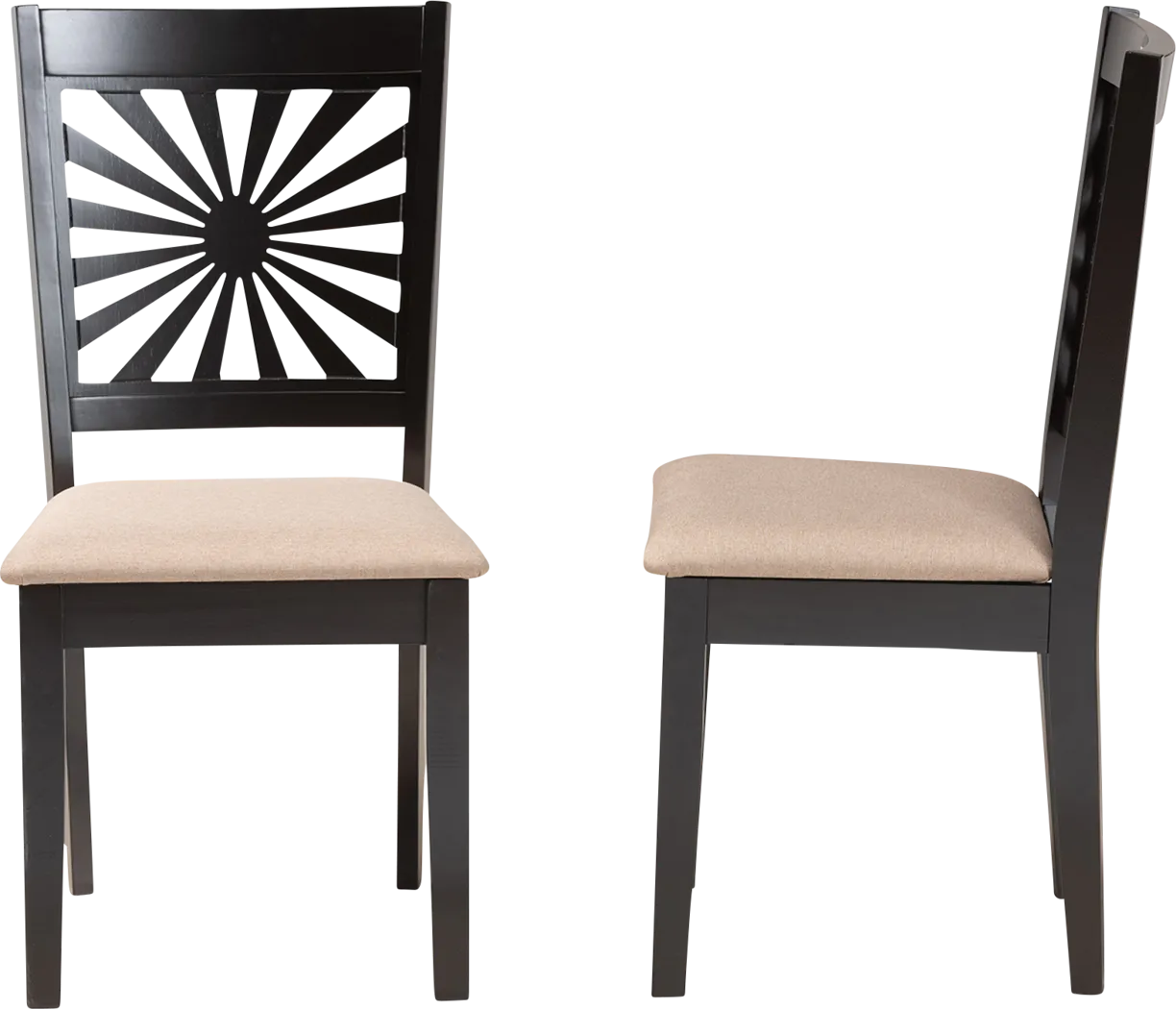 Torkelson Beige Dining Chair, Set of 2 - Thumbnail - Image 4