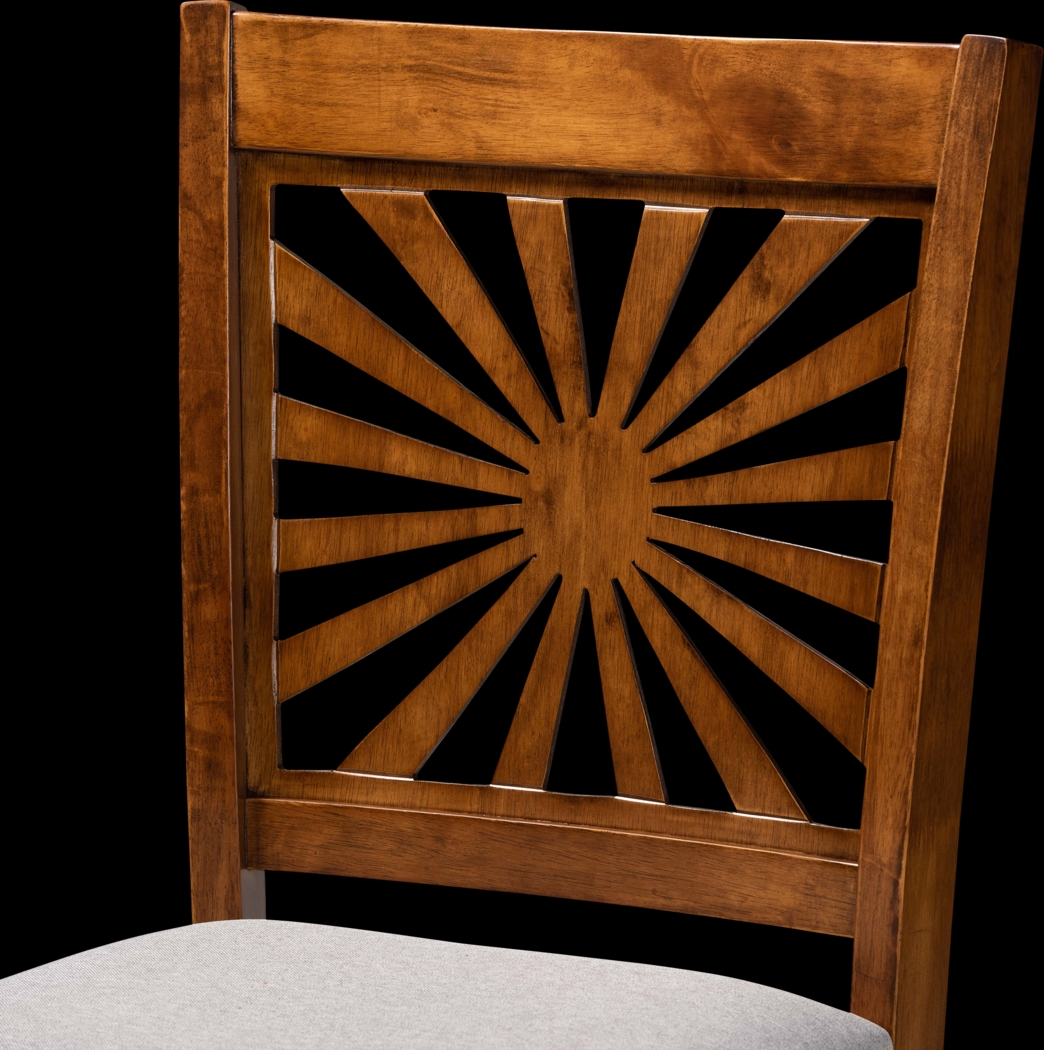 Torkelson Walnut Brown Counter Stool, Set of 2 - Thumbnail - Image 5