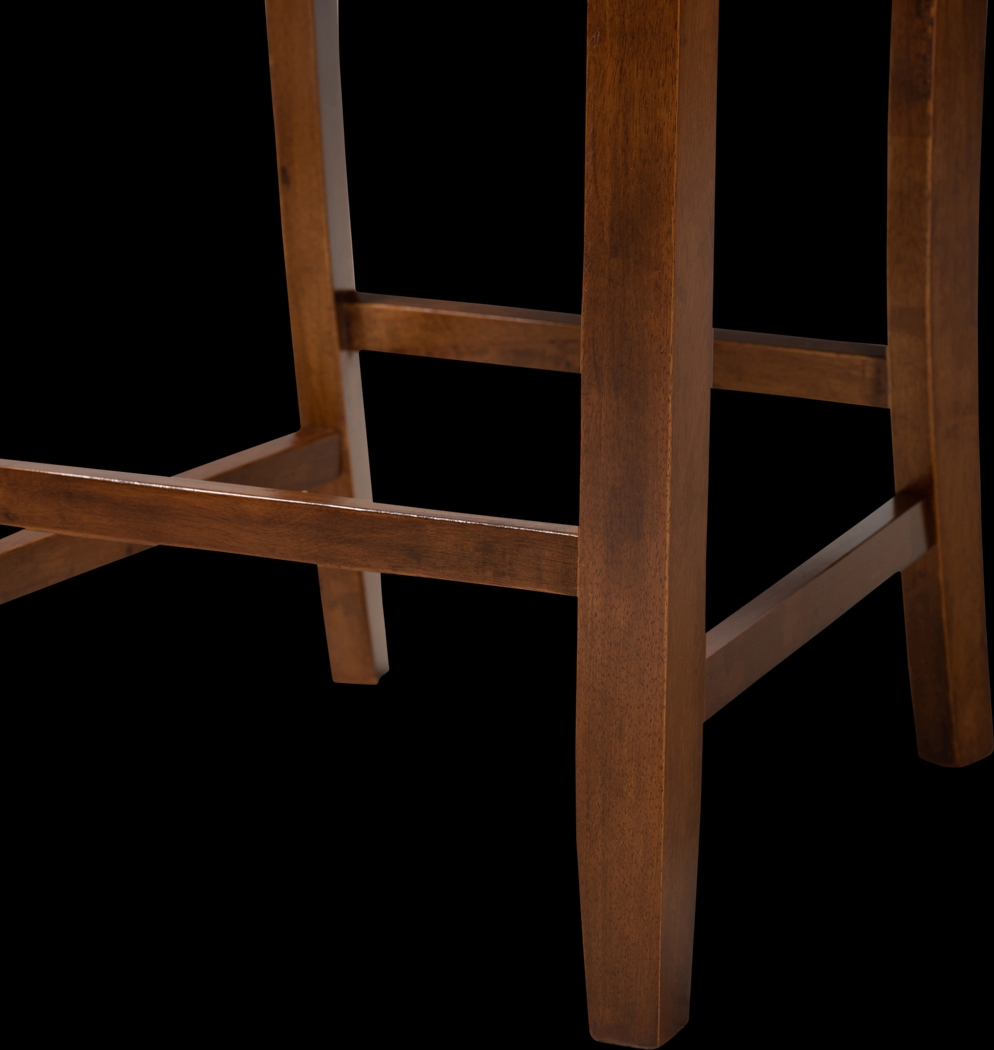 Torkelson Walnut Brown Counter Stool, Set of 2 - Thumbnail - Image 6