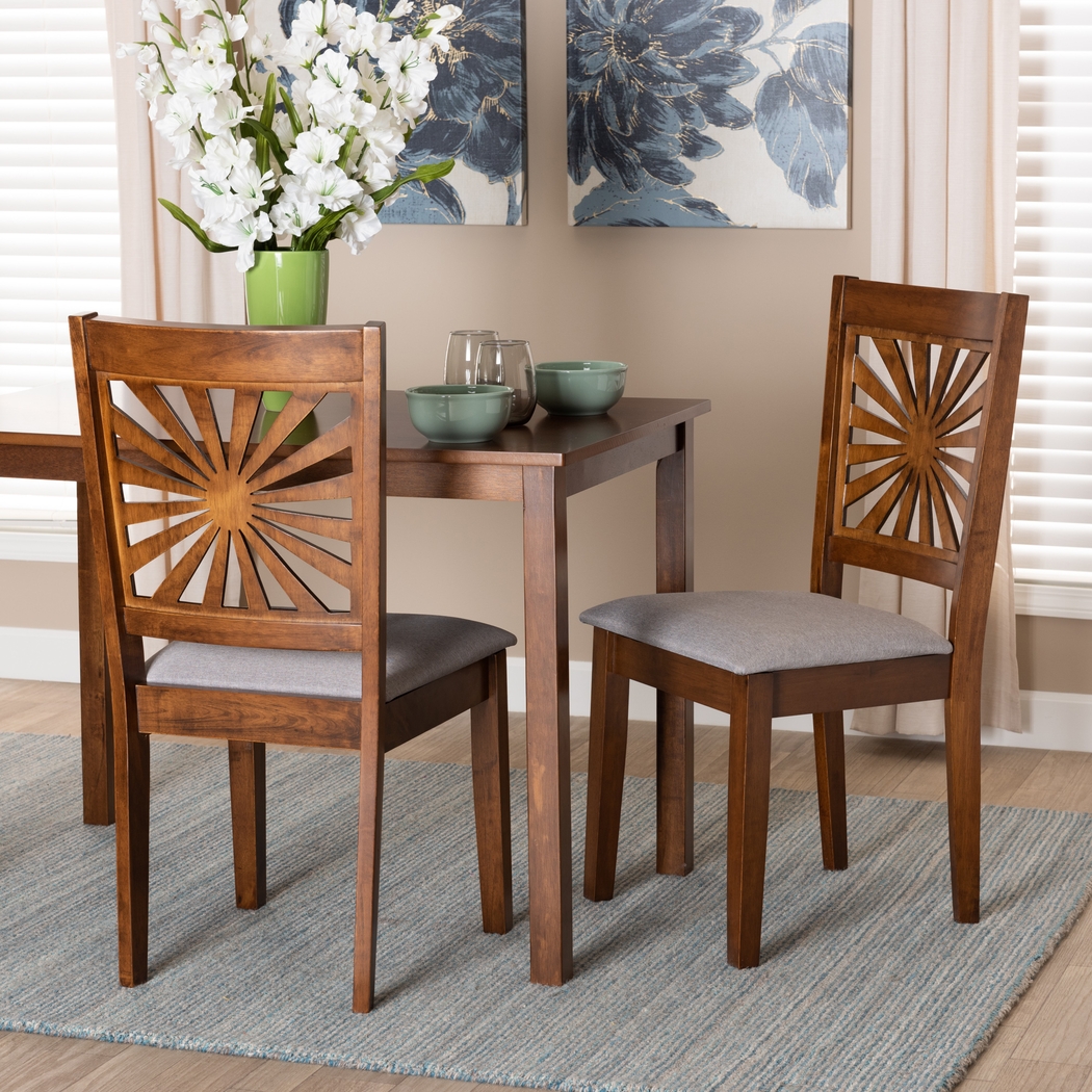 Torkelson Walnut Brown Dining Chair, Set of 2 - Thumbnail - Image 2